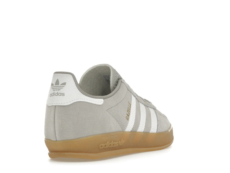 adidas Gazelle Indoor Grey Cloud White Gold Metallic