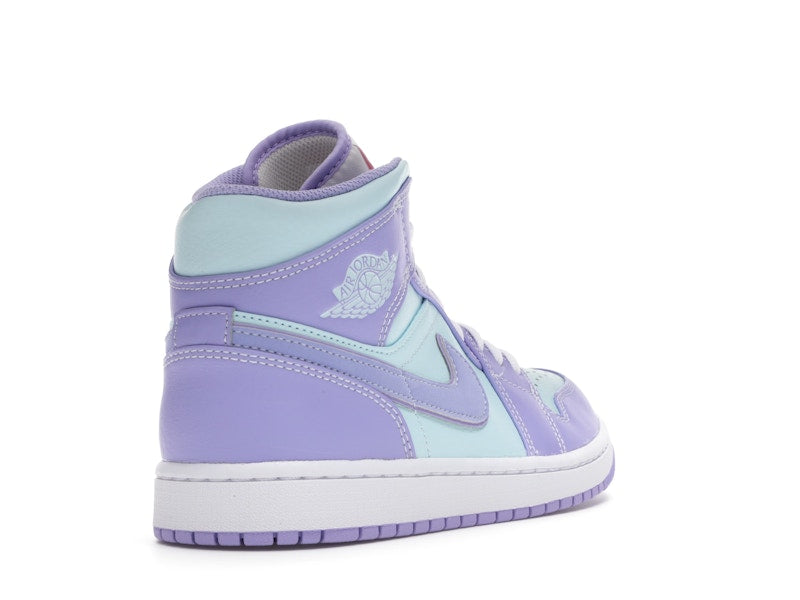 Jordan 1 Mid Purple Aqua