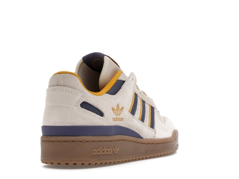 adidas Forum Low CL White Preloved Violet Yellow