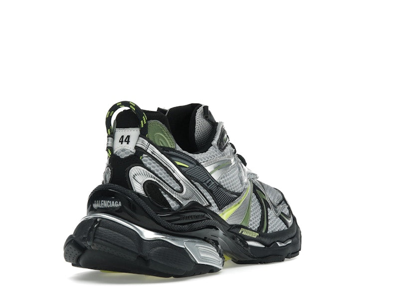 Balenciaga Runner 2.0 Worn-Out Silver Neon Yellow