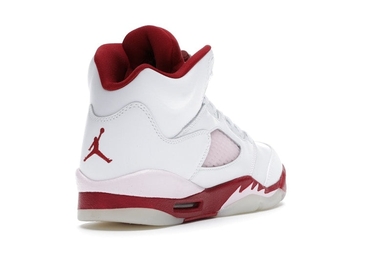 Jordan 5 Retro White Pink Red (GS)