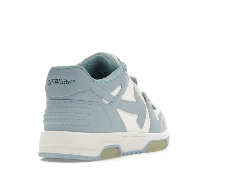 Off-White Out Of Office Calf Leather White Baby Blue