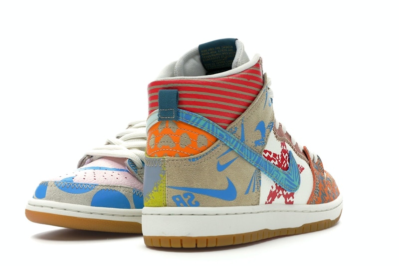 Nike SB Dunk High Thomas Campbell What the Dunk