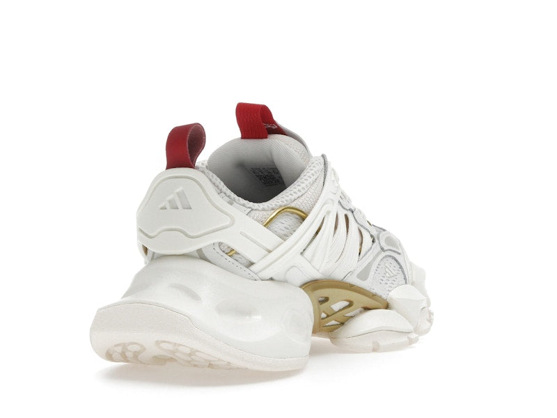 adidas XLG Runner Deluxe Off White Gold Metallic Red