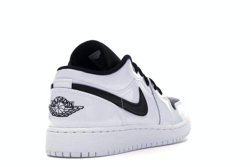 Jordan 1 Low White Black Patent (GS)