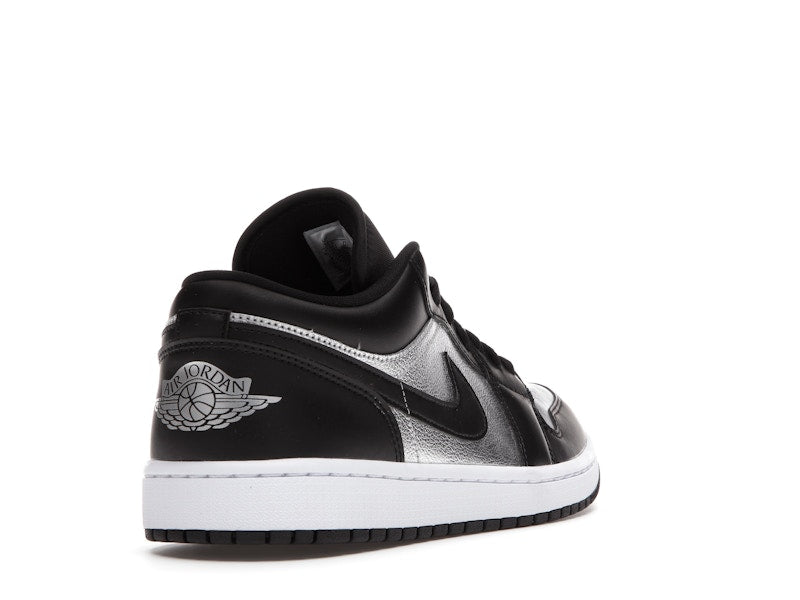 Jordan 1 Low SE Black Metallic Silver (Women's)