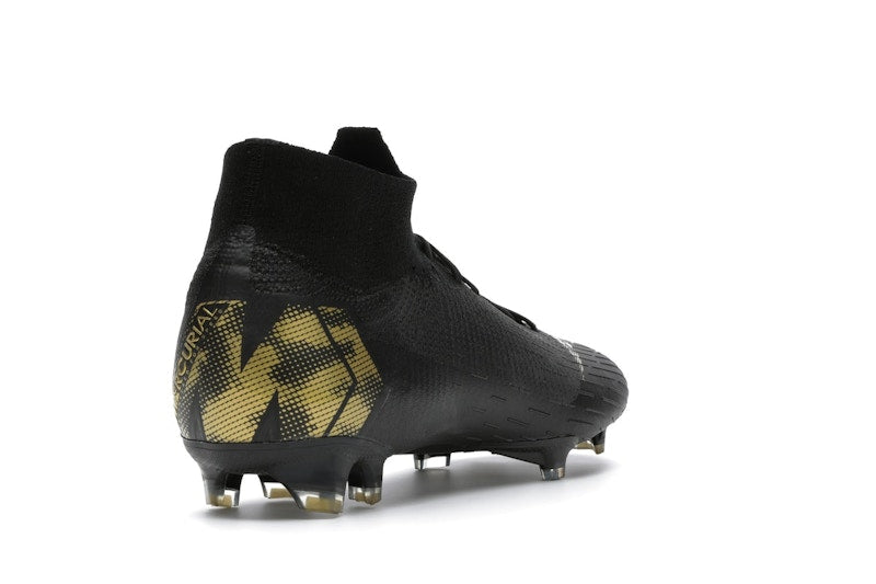 Nike Mercurial Superfly 6 Elite FG Black Metallic Gold