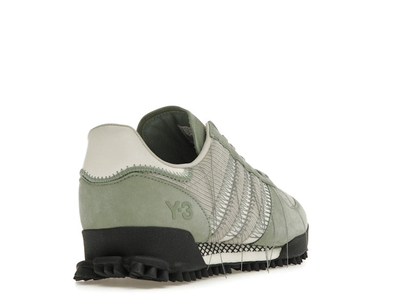 adidas Y-3 Marathon Trail Silver Green Light Brown Off White