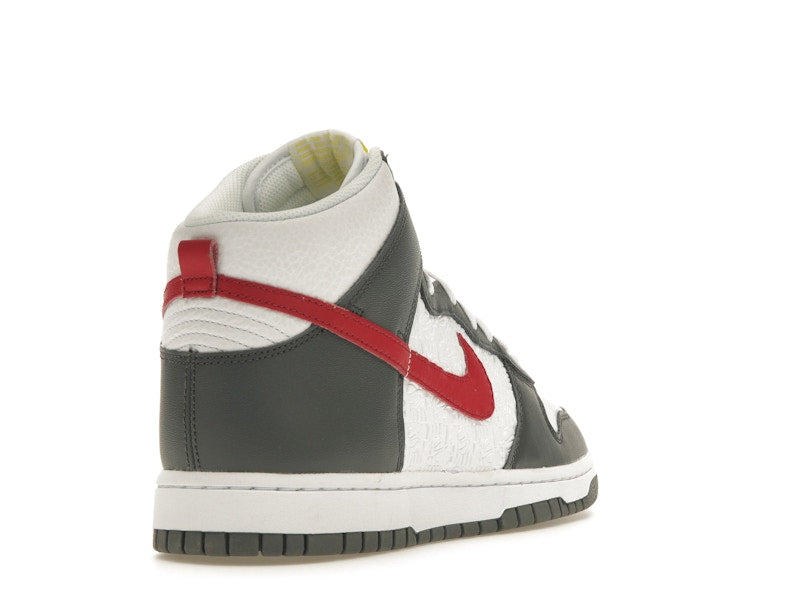 Nike Dunk High Embossed Basketball Grey Red