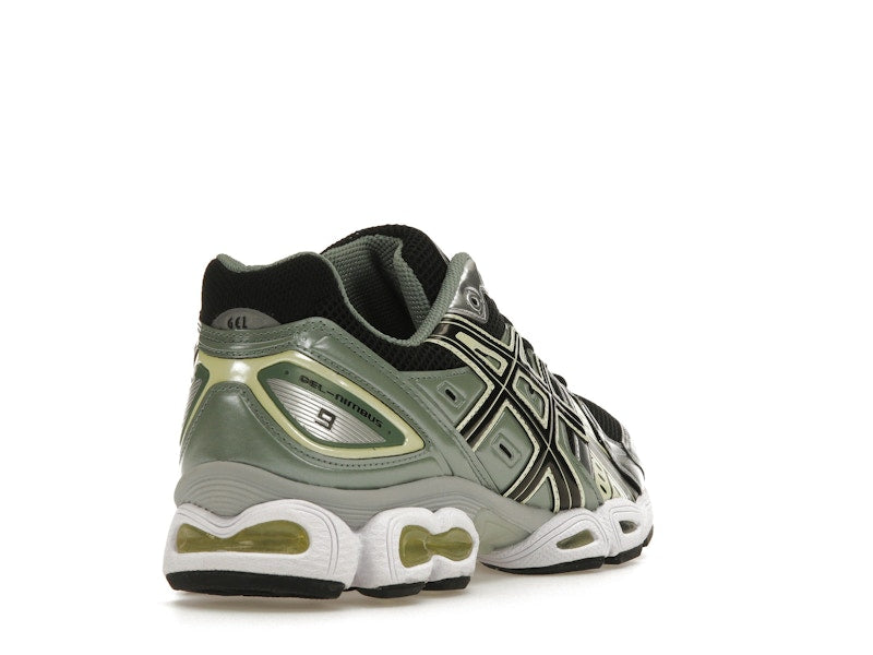 ASICS Gel-Nimbus 9 Black Green Yellow Silver
