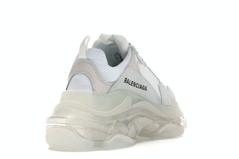 Balenciaga Triple S White Clear Sole (Women's)