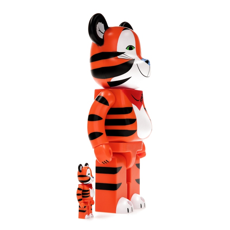 Bearbrick x Kellogg's Tony The Tiger Vintage Ver. 100% & 400% Set