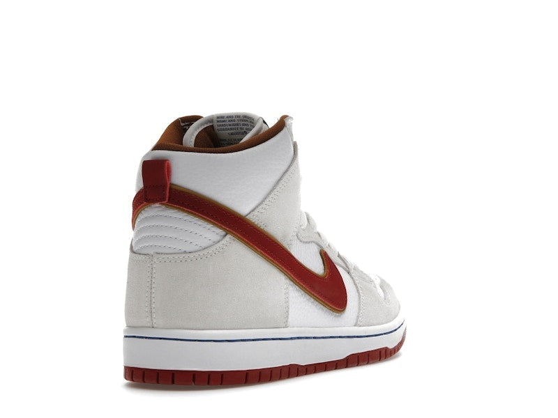 Nike SB Dunk High Sail Bright Crimson