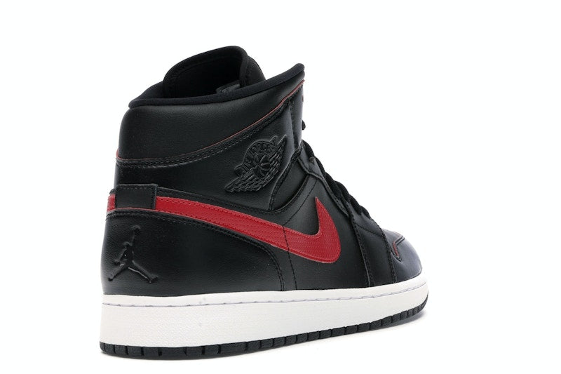 Jordan 1 Retro Mid Black Team Red
