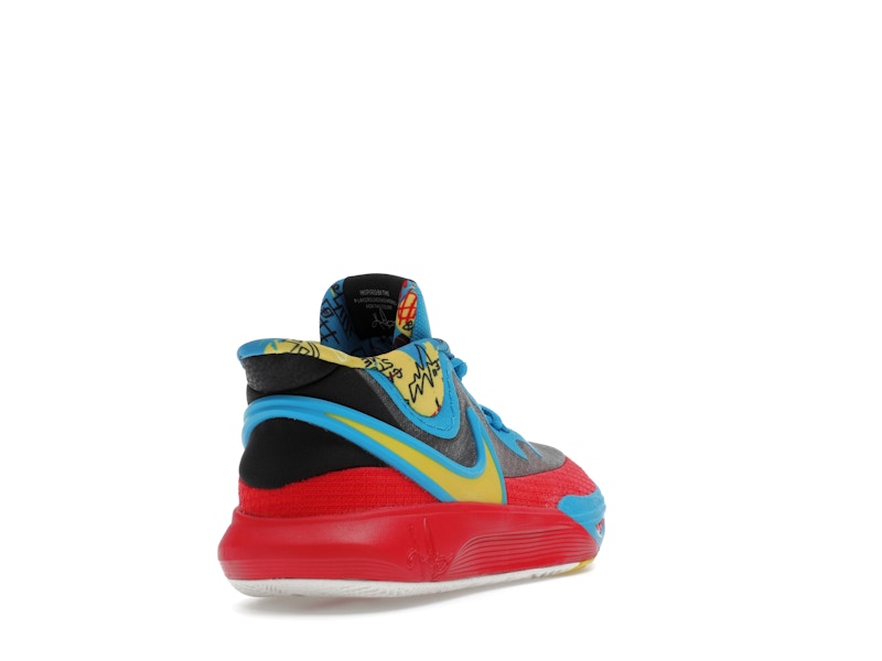 Nike Kyrie 8 GO SE Black Blue Tour Yellow (GS)