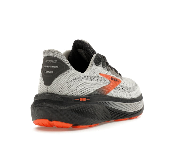 Brooks Ghost 17 Oyster Mushroom Orange Ebony