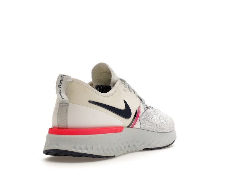 Nike Odyssey React 2 Flyknit White Blue Void Hyper Pink (Women's)