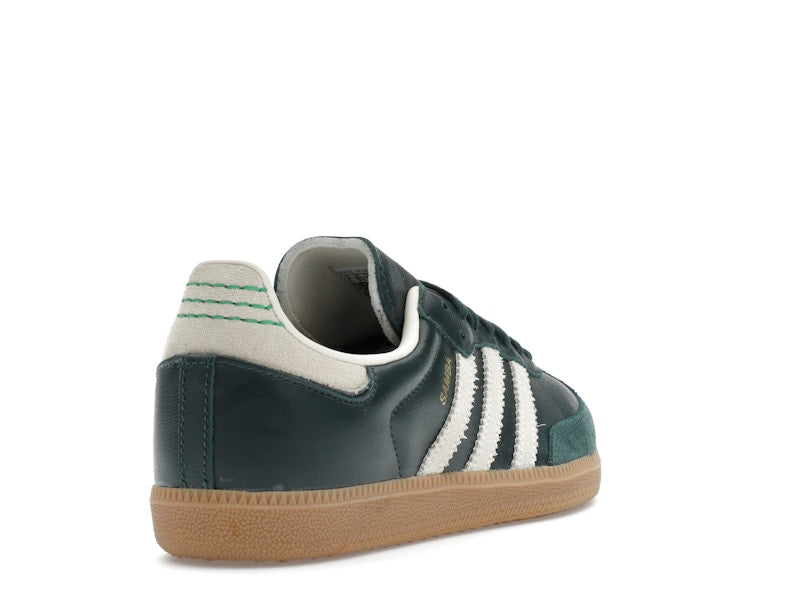 adidas Samba OG Shadow Green Cream White Gold Metallic