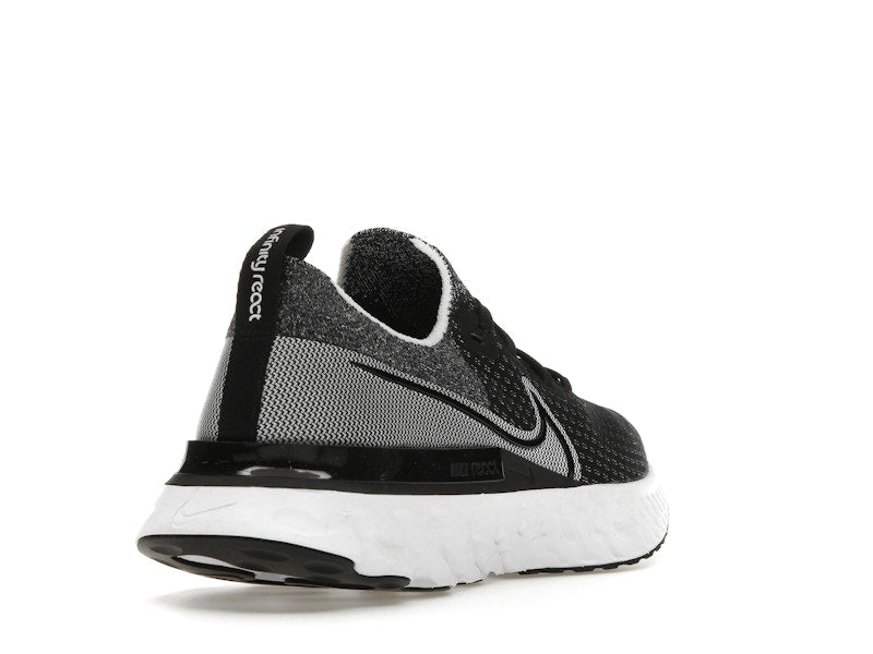 Nike React Infinity Run Flyknit Black White (Women's)