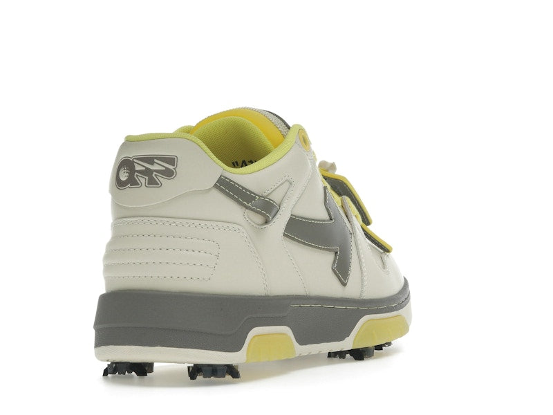 OFF-WHITE Out Of Office OOO Low Tops Golf Paris Hilinski Gray Yellow