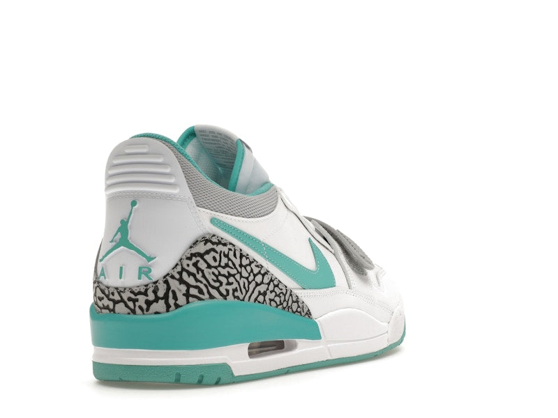 Jordan Legacy 312 Low White Turquois