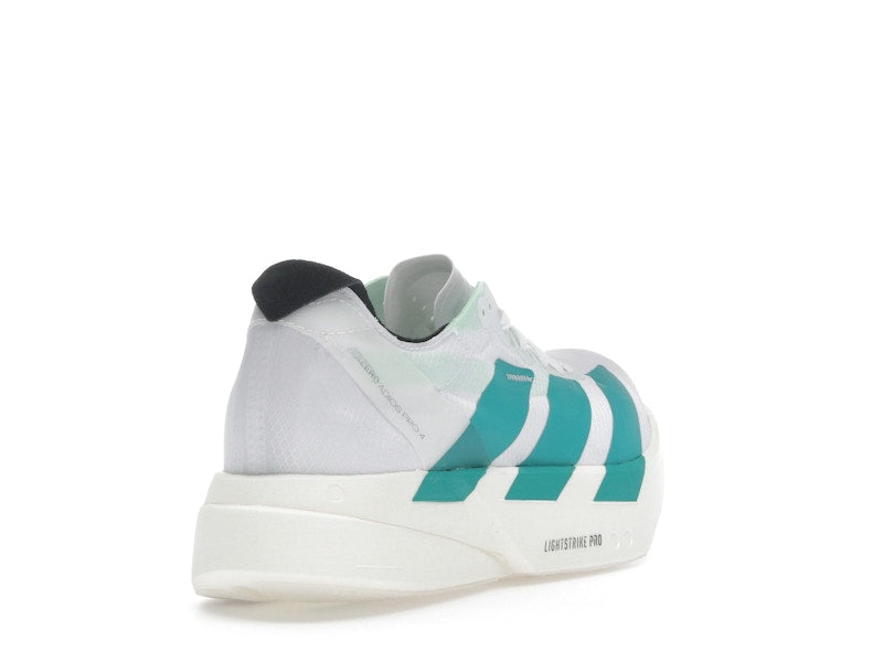 adidas Adizero Adios Pro 4 White Pulse Teal