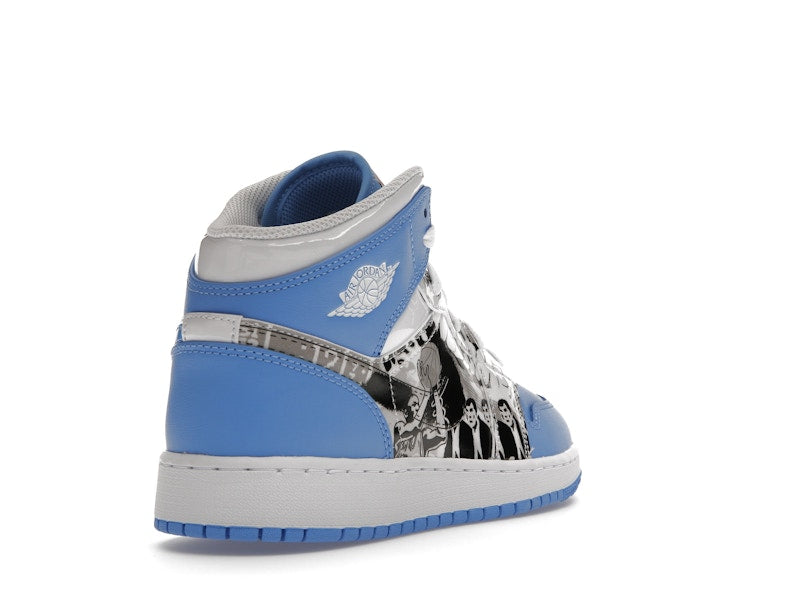 Jordan 1 Mid Sneaker School Game Winner (GS)