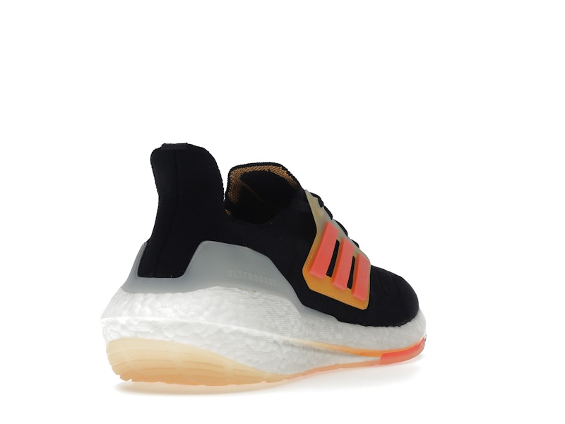 adidas Ultra Boost 22 Black Turbo Flash Orange