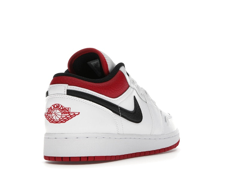 Jordan 1 Low White Gym Red (GS)