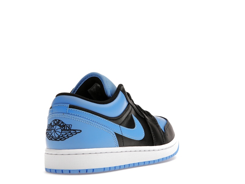 Jordan 1 Low Black University Blue