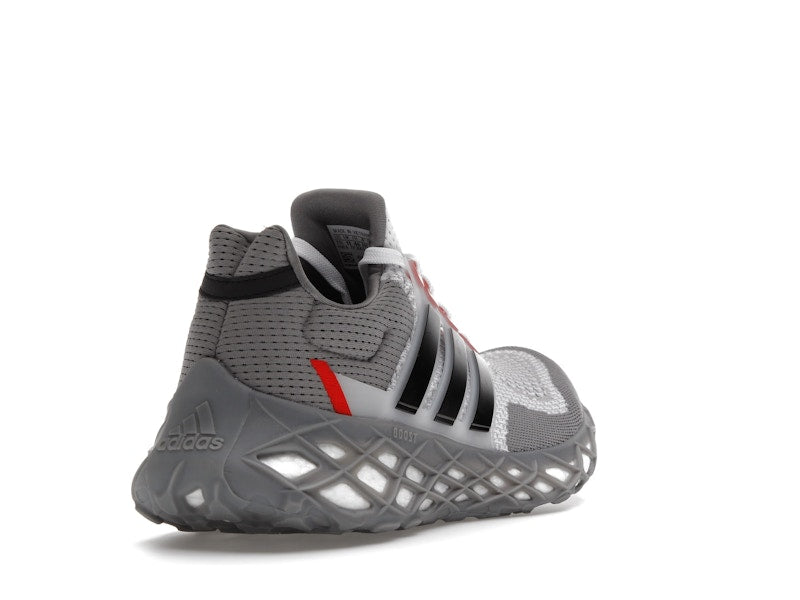 adidas Ultra Boost Web DNA Grey Vivid Red