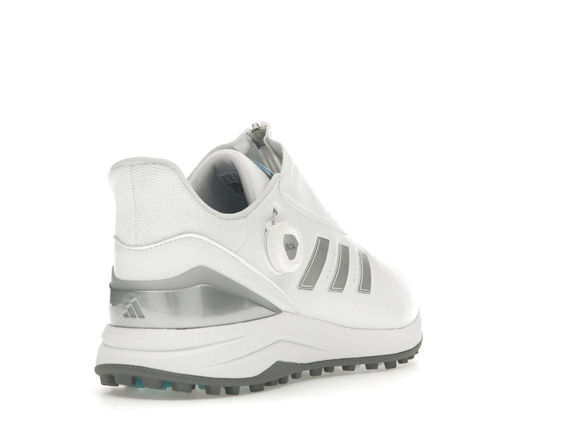 adidas Solarmotion BOA 24 Spikeless Golf Cloud White Silver Metallic Blue Burst