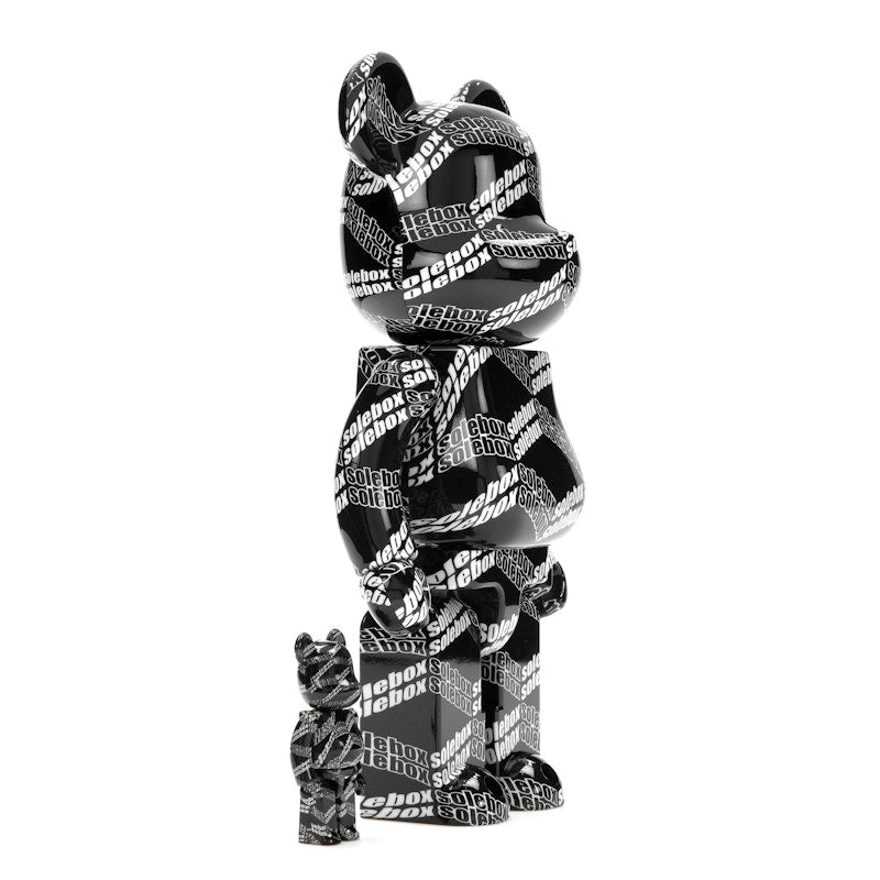 Bearbrick x Solebox Pattern 100% & 400% Set