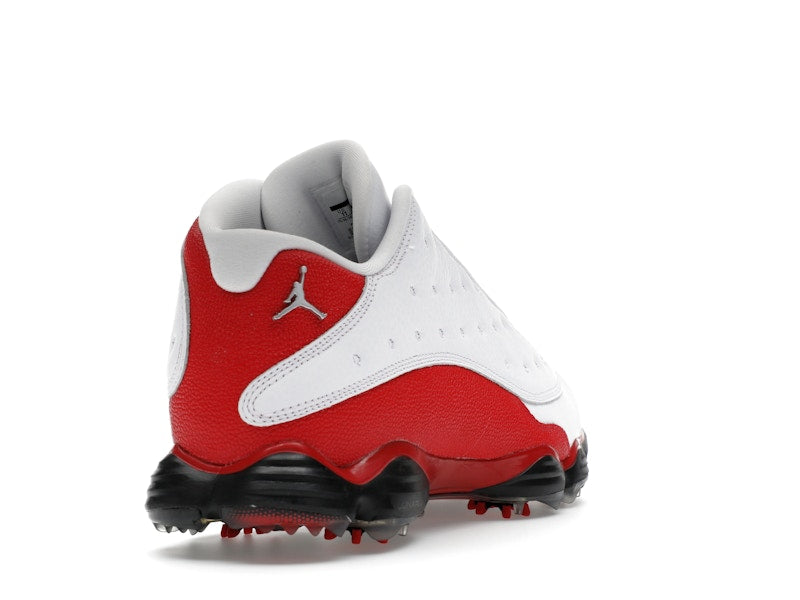 Jordan 13 Retro Golf Cleat White Red