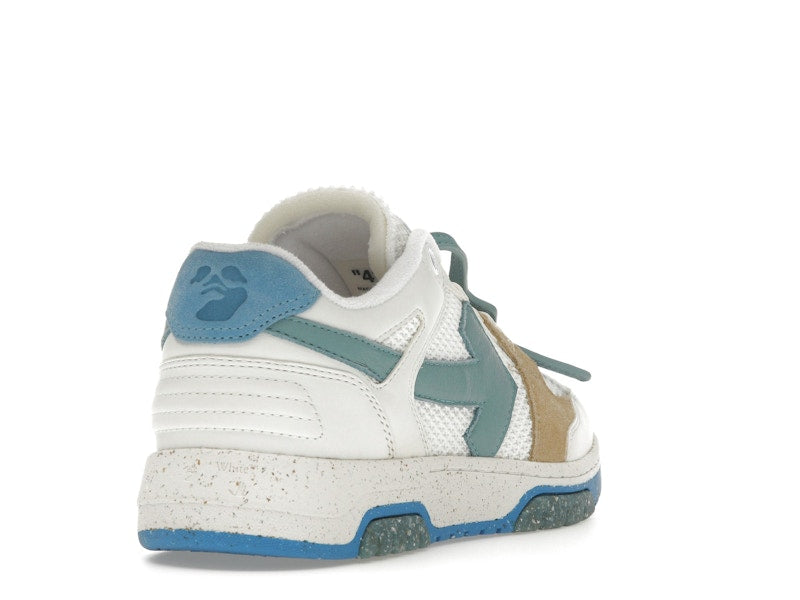 OFF-WHITE Out Of Office Low Slim White University Blue