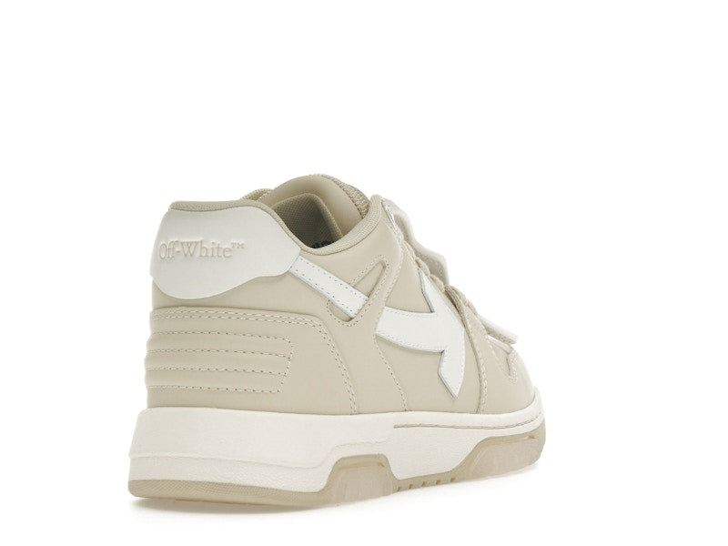 OFF-WHITE Out Of Office OOO Low Tops Angora White