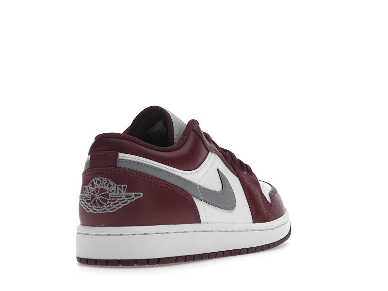 Jordan 1 Low White Bordeaux
