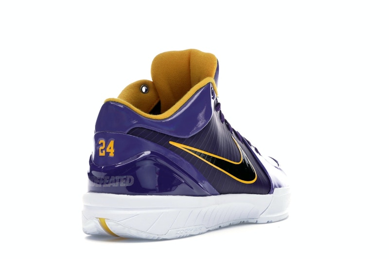 Nike Kobe 4 Protro Undefeated Los Angeles Lakers