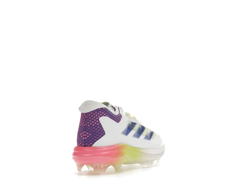 adidas Adizero Impact TPU Warp Speed Cloud White Lucid Blue Lucid Pink (GS)