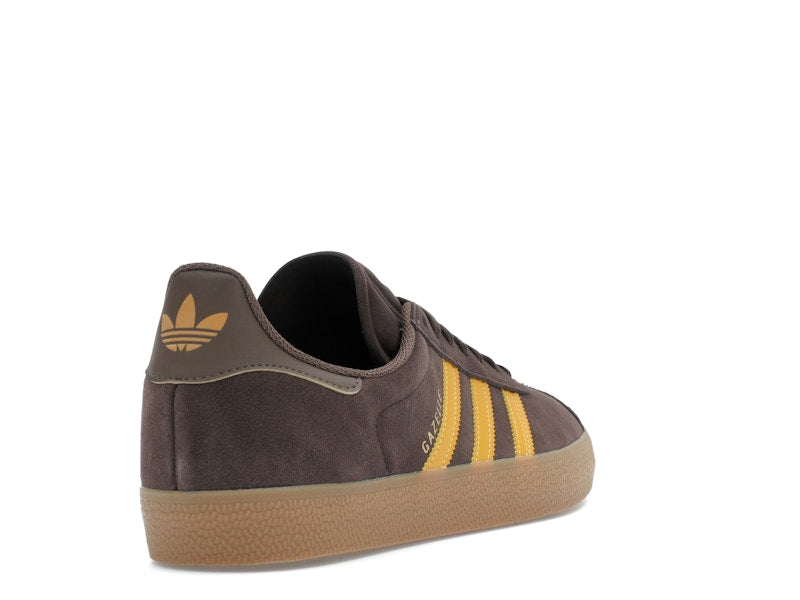 adidas Gazelle ADV Dark Brown Preloved Yellow