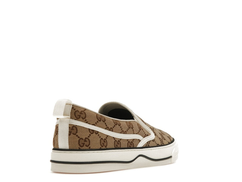 Gucci Tennis 1977 Slip On Beige Ebony
