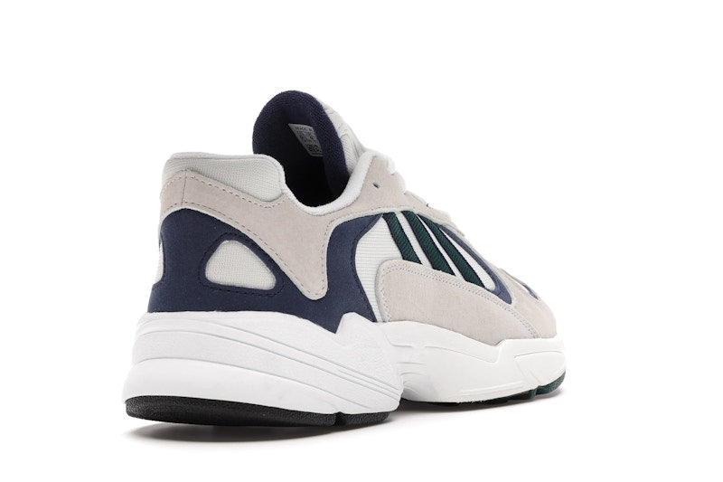 adidas Yung-1 White Noble Green Dark Blue