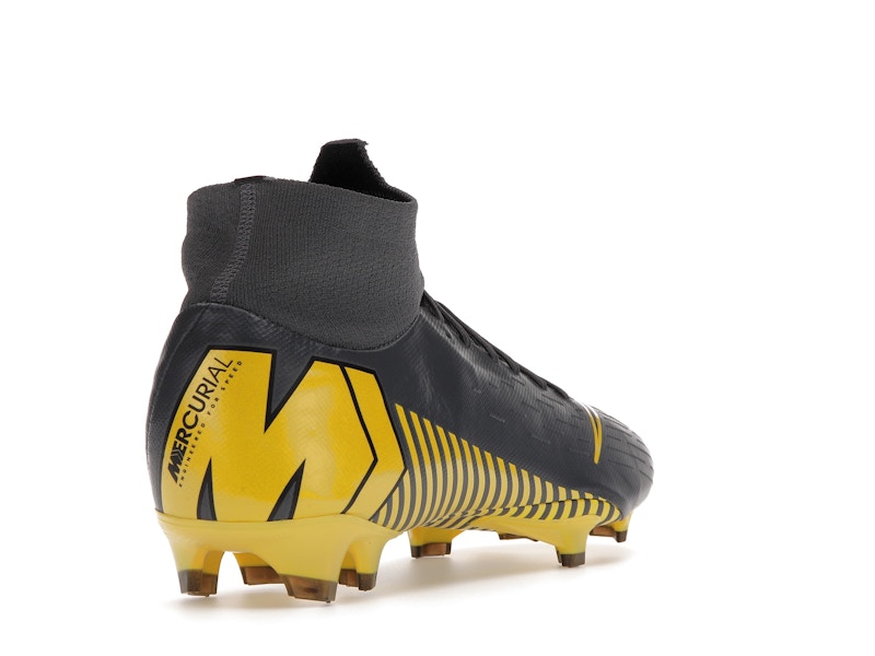 Nike Mercurial Superfly 6 Pro FG Grey Opti Yellow