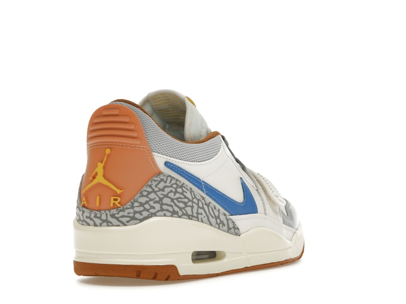 Jordan Legacy 312 Low Phantom Amber Brown Star Blue
