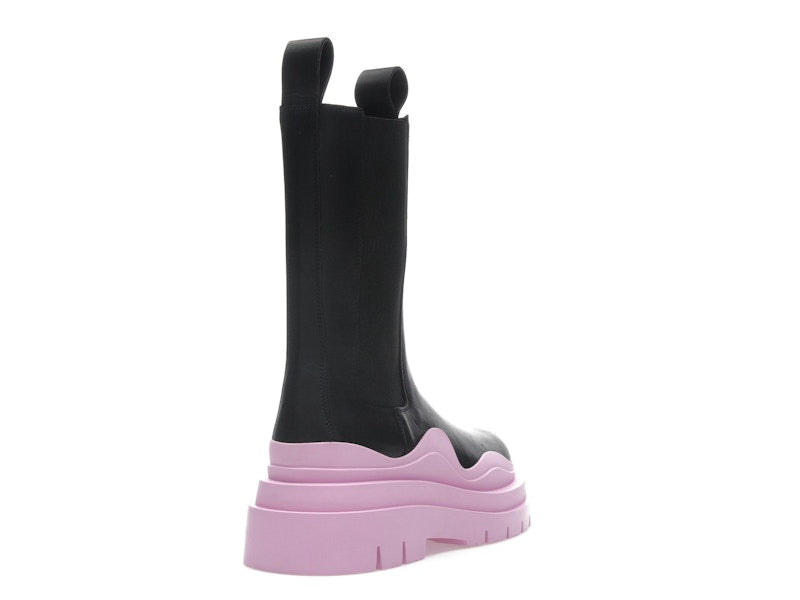 Bottega Veneta Tire Chelsea Boot Black Gloss (Women's)