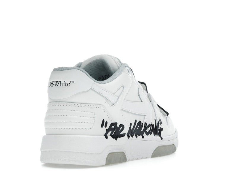 OFF-WHITE Out Of Office OOO Low Tops For Walking White