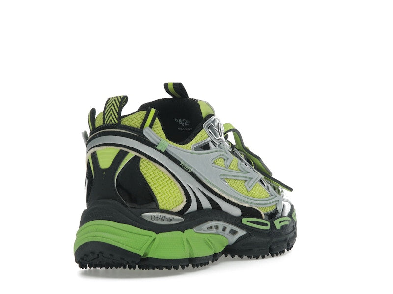 OFF-WHITE Be Right Back Silver Green Fluo