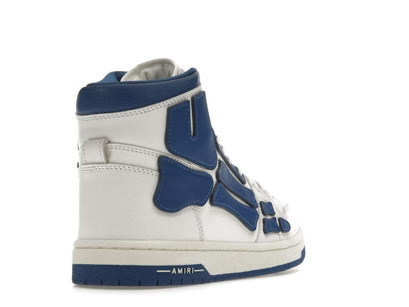 AMIRI Skel Panelled High Top White Blue