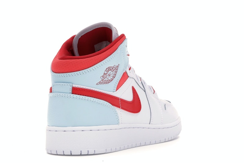 Jordan 1 Mid White Topaz Mist (GS)