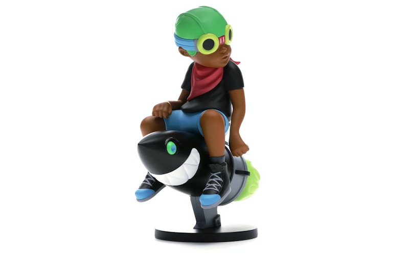 Hebru Brantley x Billionaire Boys Club x Bait Beyond The Beyond Fly Boy Figure 9 Inches Black/Multi
